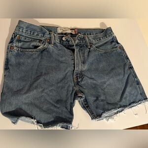 Levi's Blue Jean Shorts for Women
